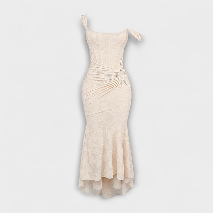 Renske - Vestido Longo com Corset Elegante e Refinado