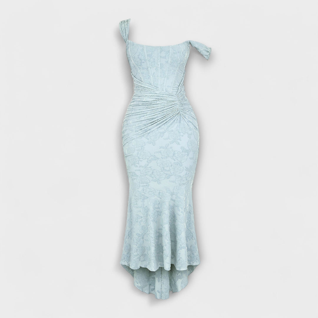 Renske - Vestido Longo com Corset Elegante e Refinado