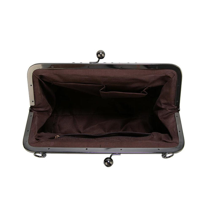 Mila | Bolsa de mão vintage com fecho de aba