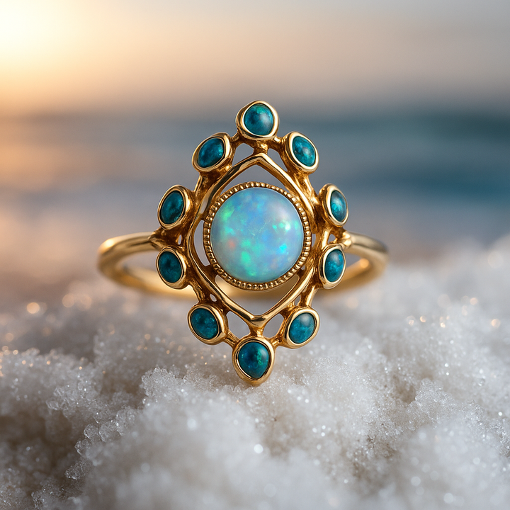 Lymneia - Anel Azul Sussurro