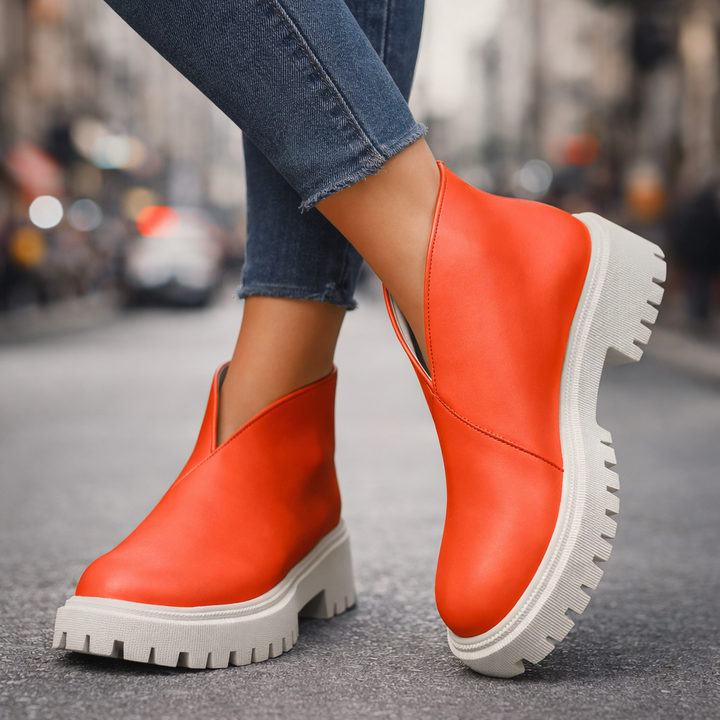 Serenna Plataformas de Couro