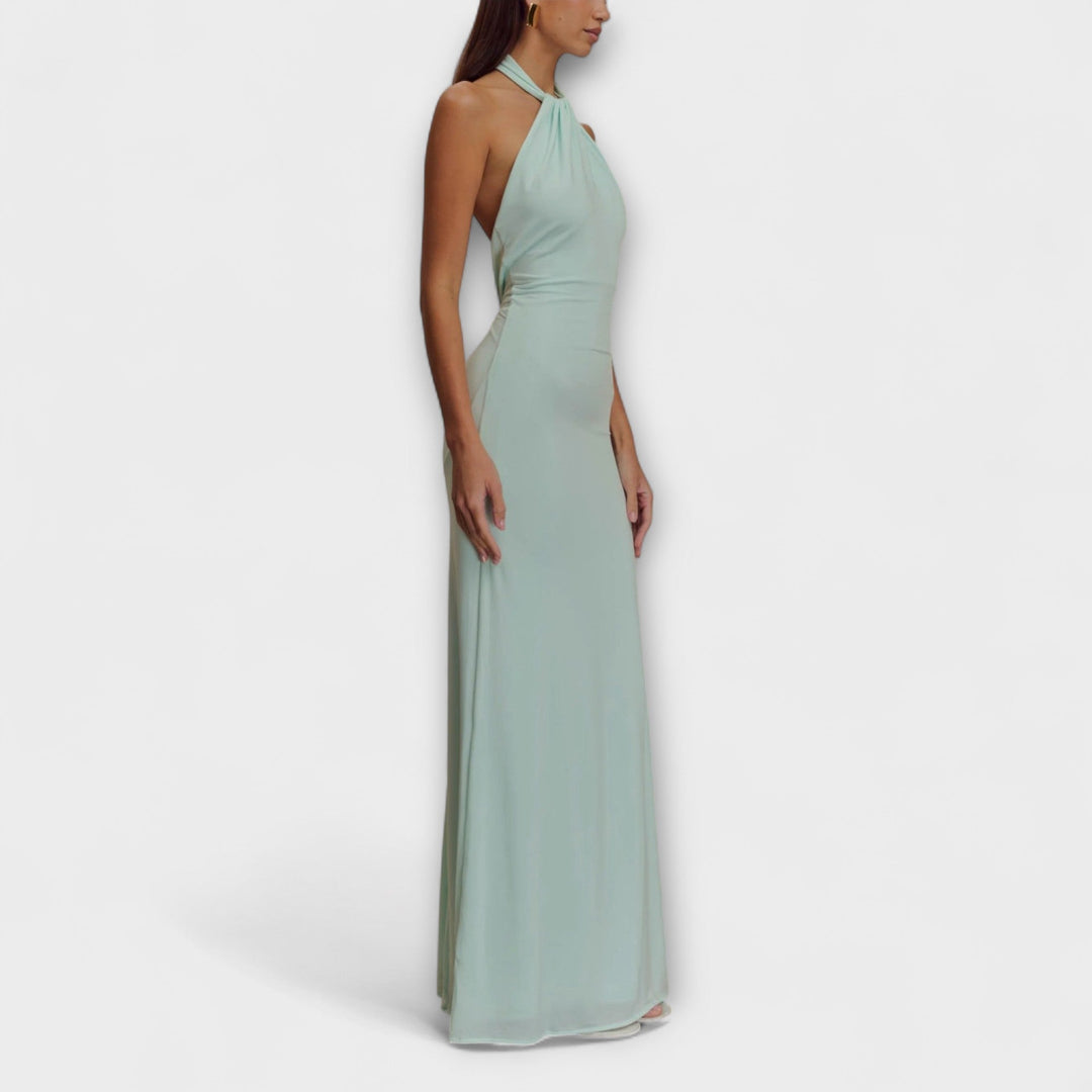 Lagune - Vestido Maxi Slinky Halter