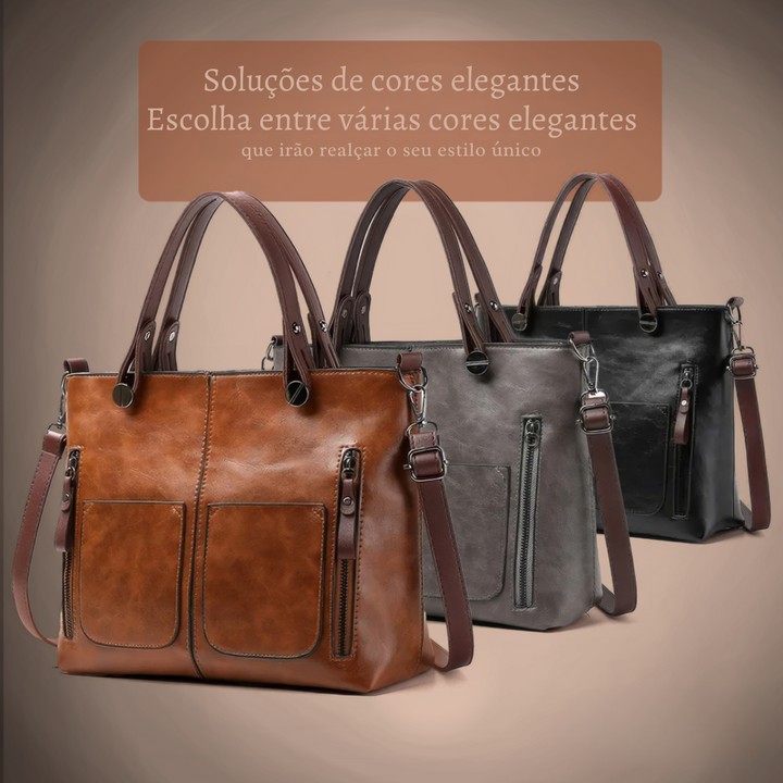 Elegância Atemporal de Ilse | Bolsa de Ombro