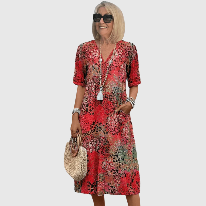 Skyler | Vestido Midi Brisa do Oceano