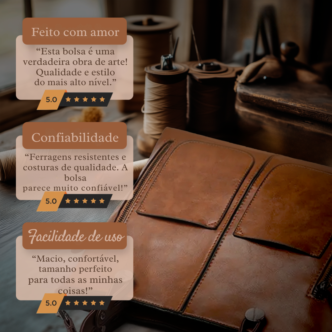 Elegância Atemporal de Ilse | Bolsa de Ombro