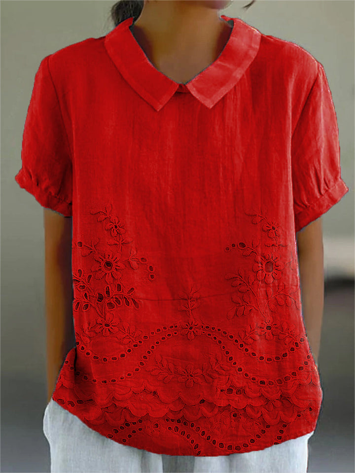 Lily | Camisa de Bordado Floral