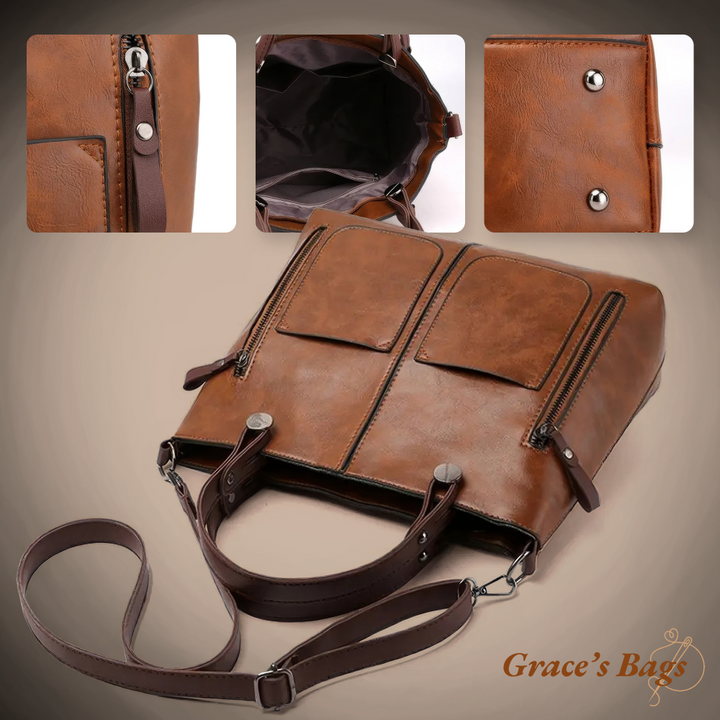 Bolsa de Ombro Elegante e Atemporal | A Elegância Atemporal de Maya