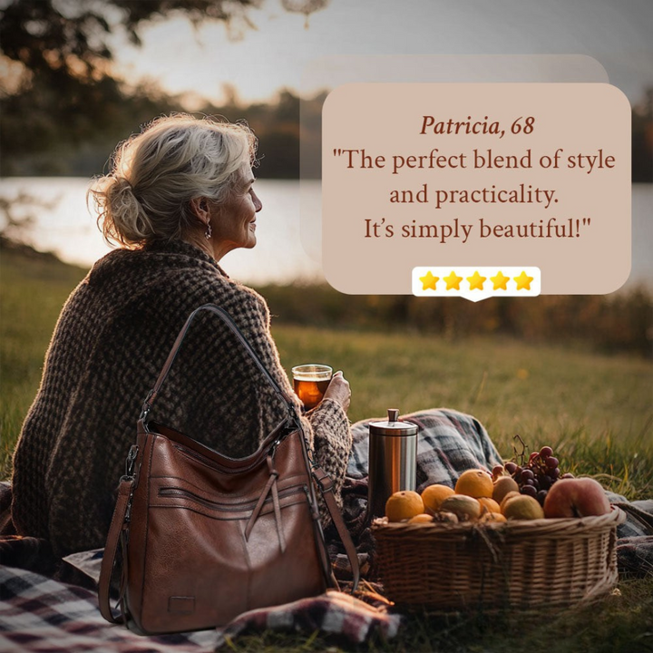 Estilo requintado da Magda | Bolsa de luxo