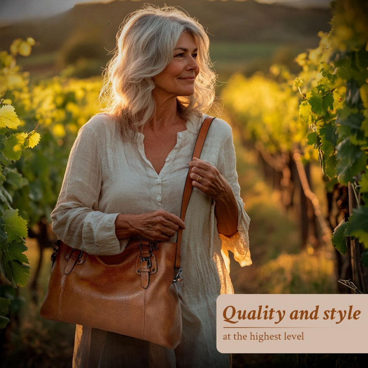 O Elegante Charme de Siena | Bolsa de Ombro Luxuosa