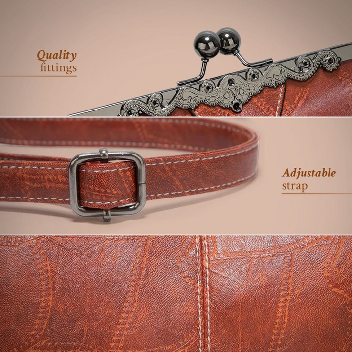 O charme clássico de Johanna | Bolsa Vintage