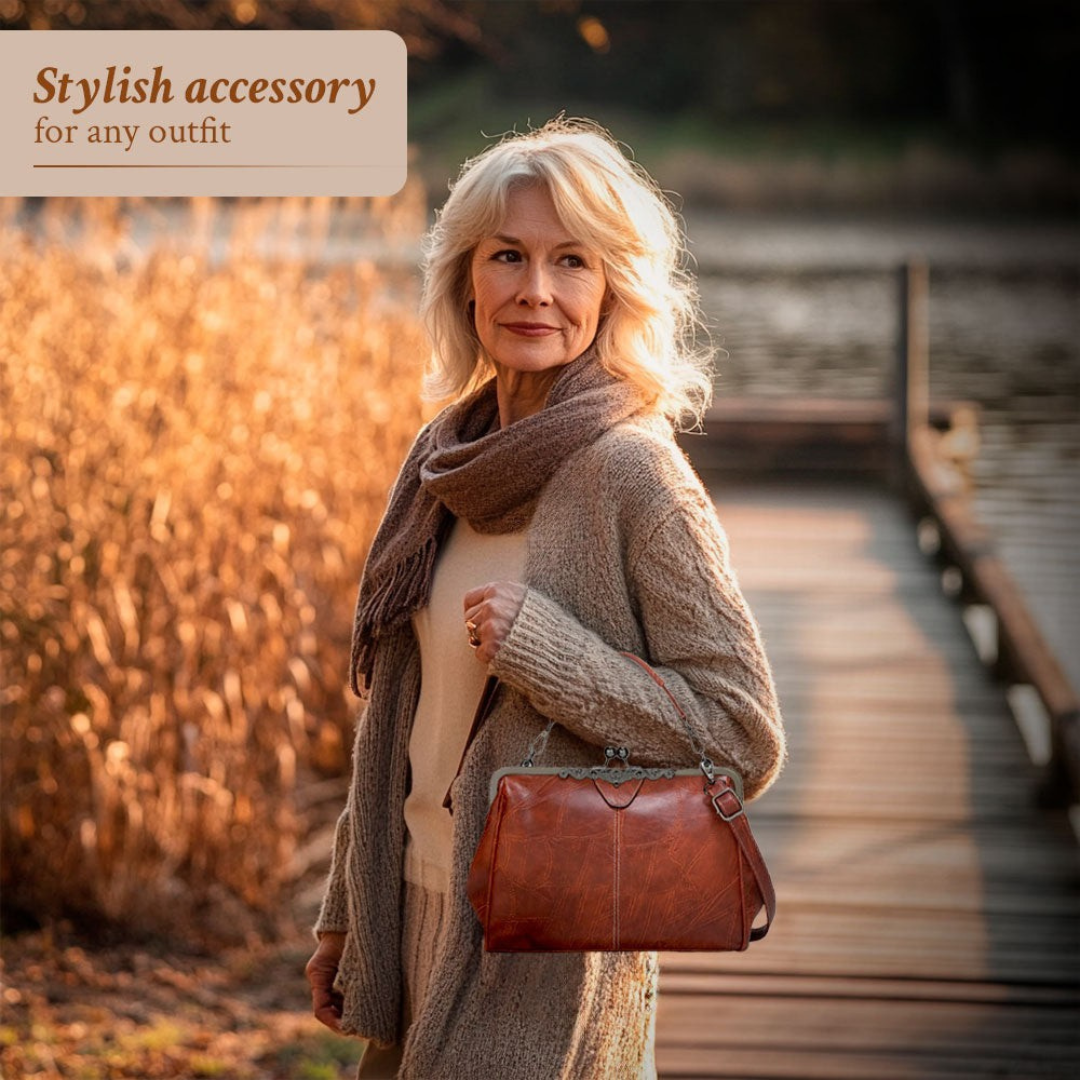 O charme clássico de Johanna | Bolsa Vintage