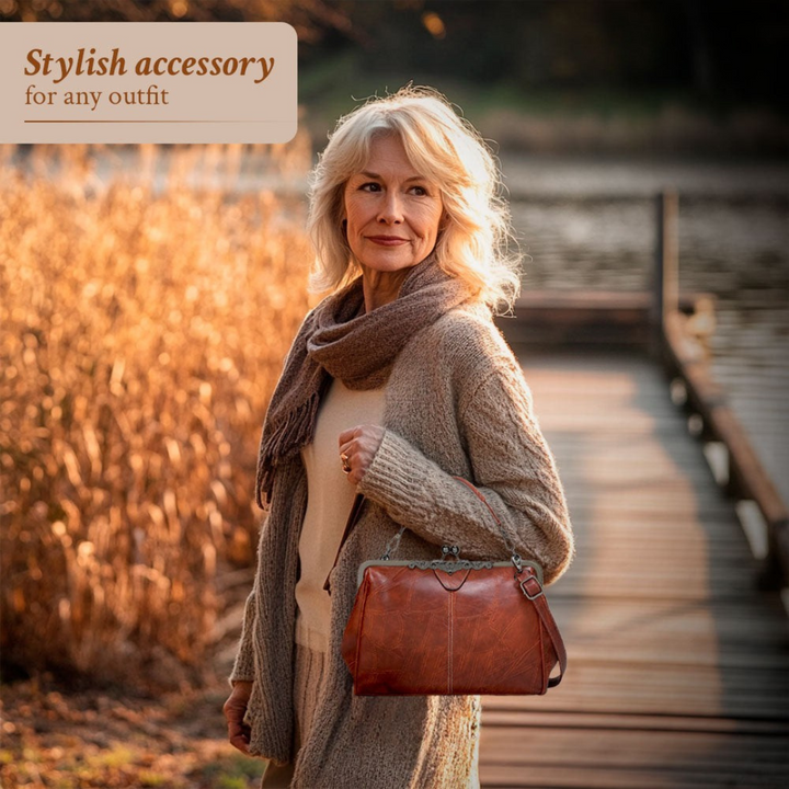 O charme clássico de Johanna | Bolsa Vintage