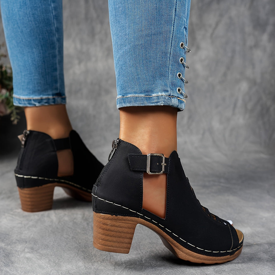 Nessa™ Sandálias com Salto em Lattice