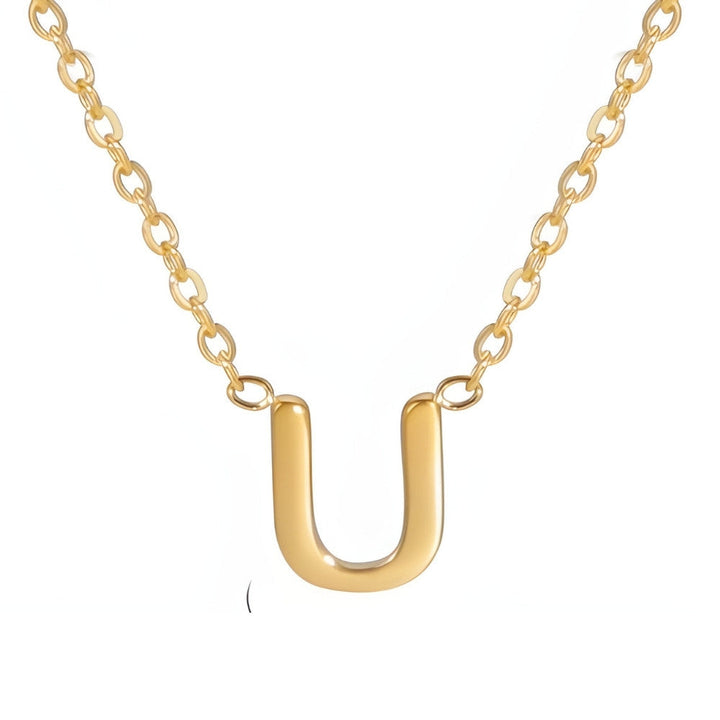 Colar de Inicial Dourada Chic Love Letter