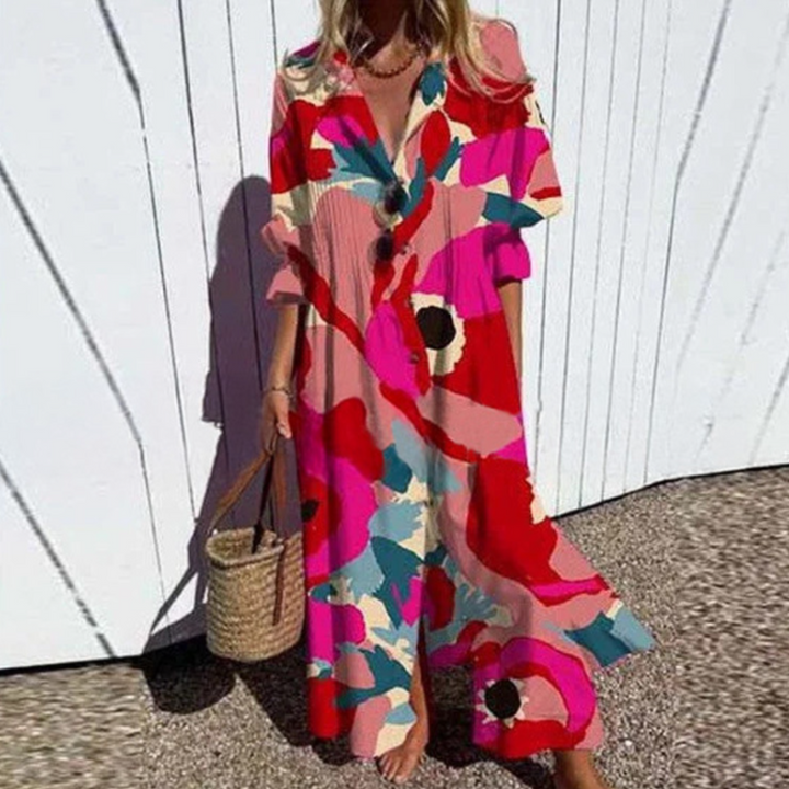 Isalie | Vestido Casual Sem Esforço – Move-se com Você, Ama Seu Corpo