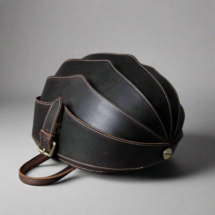 Mochila de Couro Estilo Besouro para Mulheres