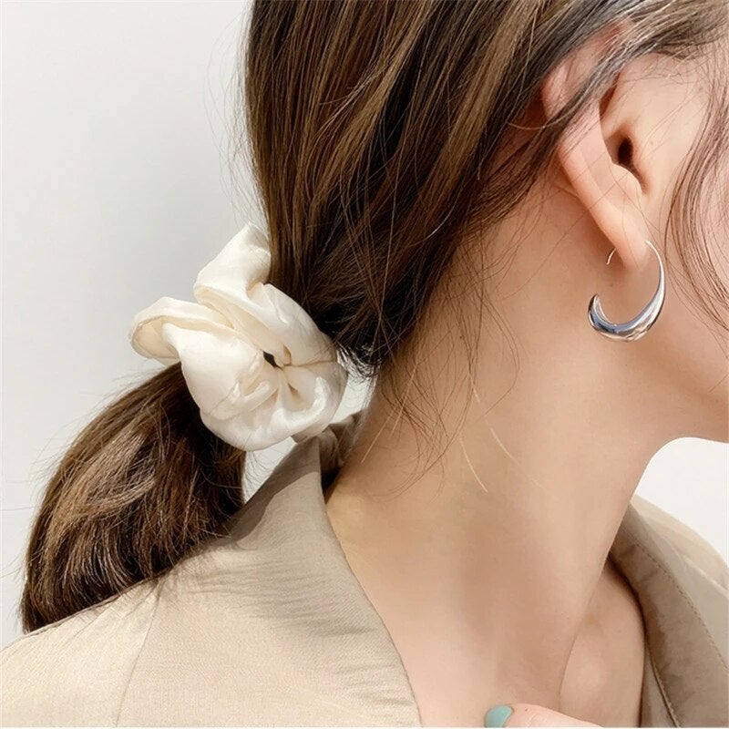 Brincos de luxo em ouro e prata