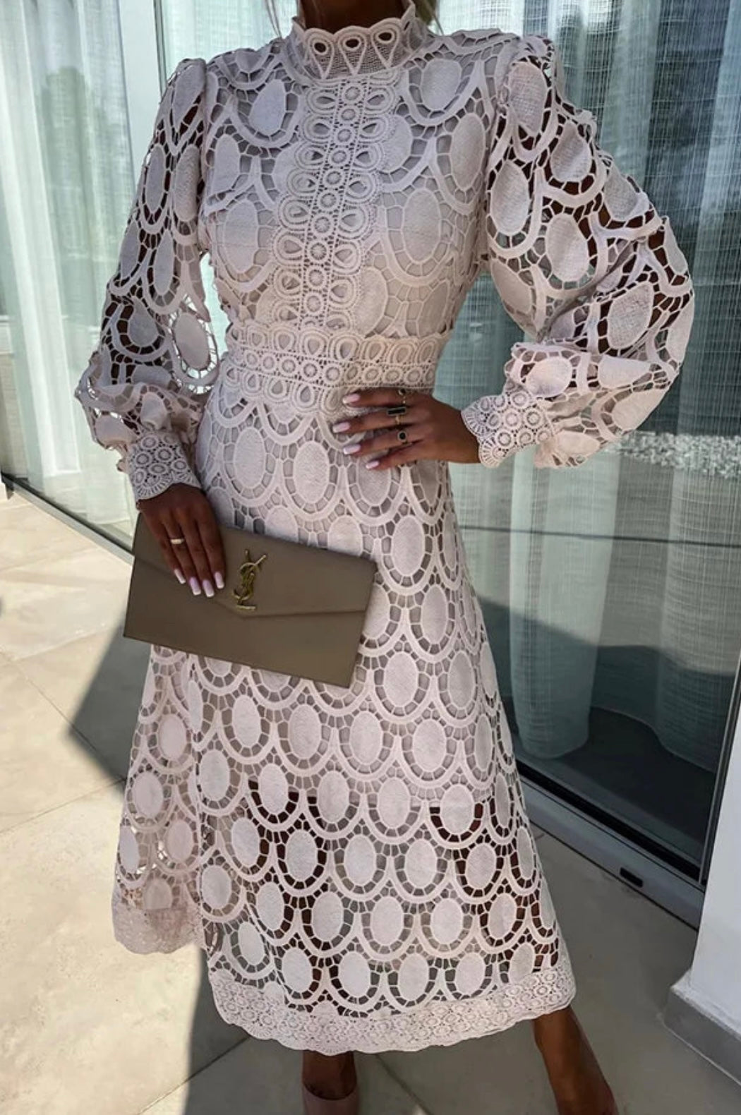 Amy | Vestido Elegante de Renda