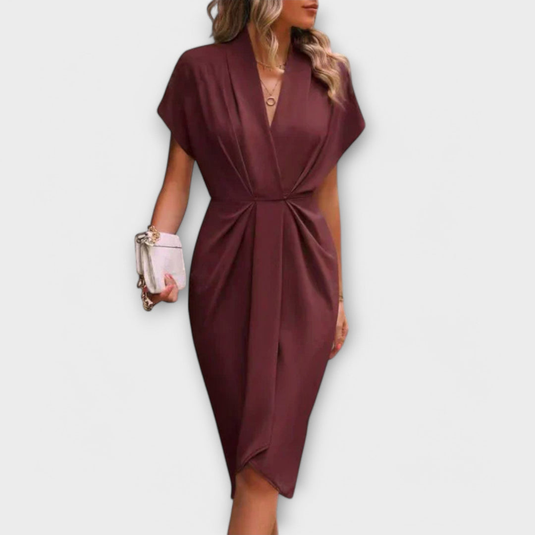 Serena - Vestido Midi Envelope