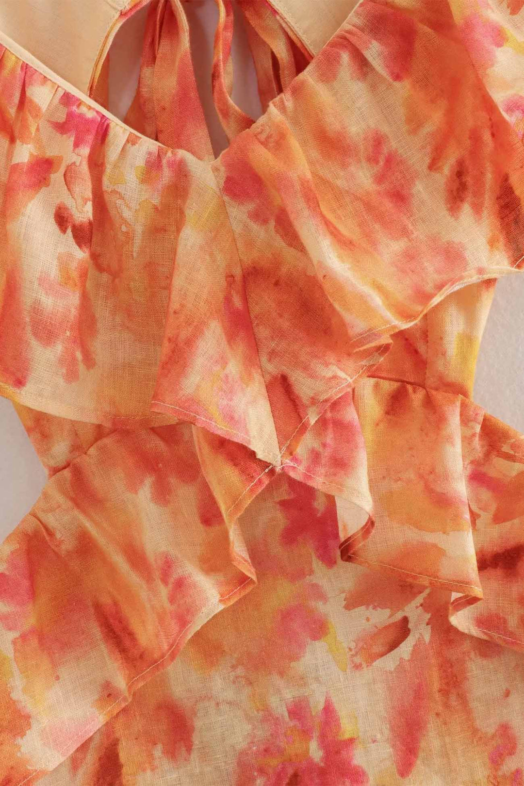 Ariella | Vestido Floral com Babados