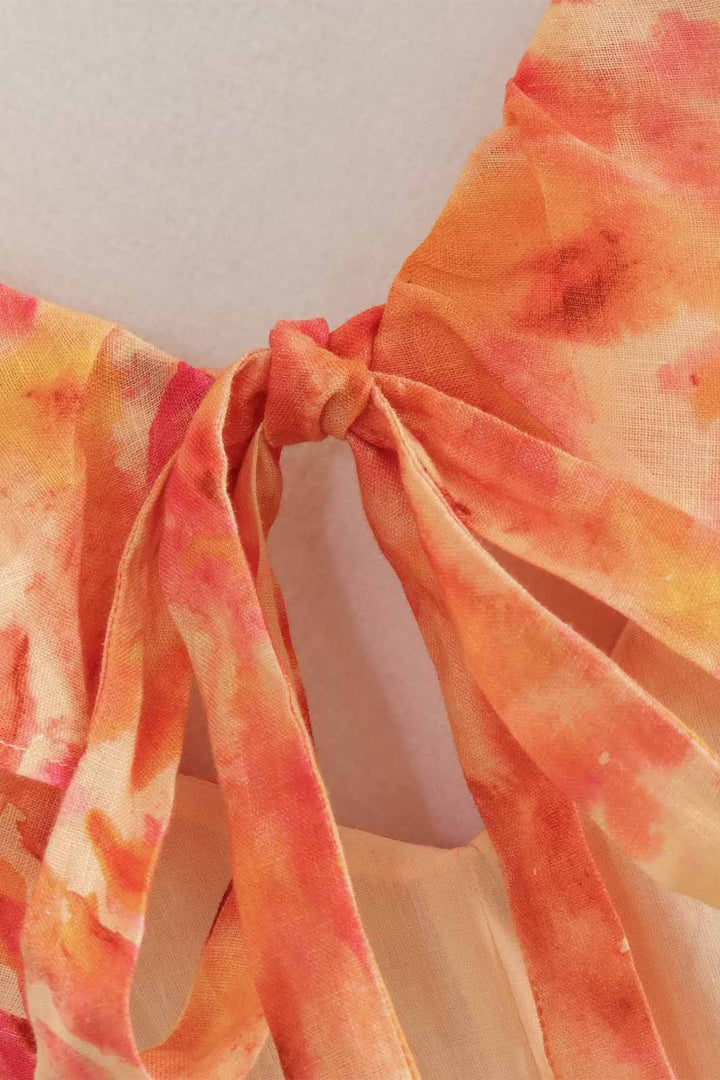 Ariella | Vestido Floral com Babados