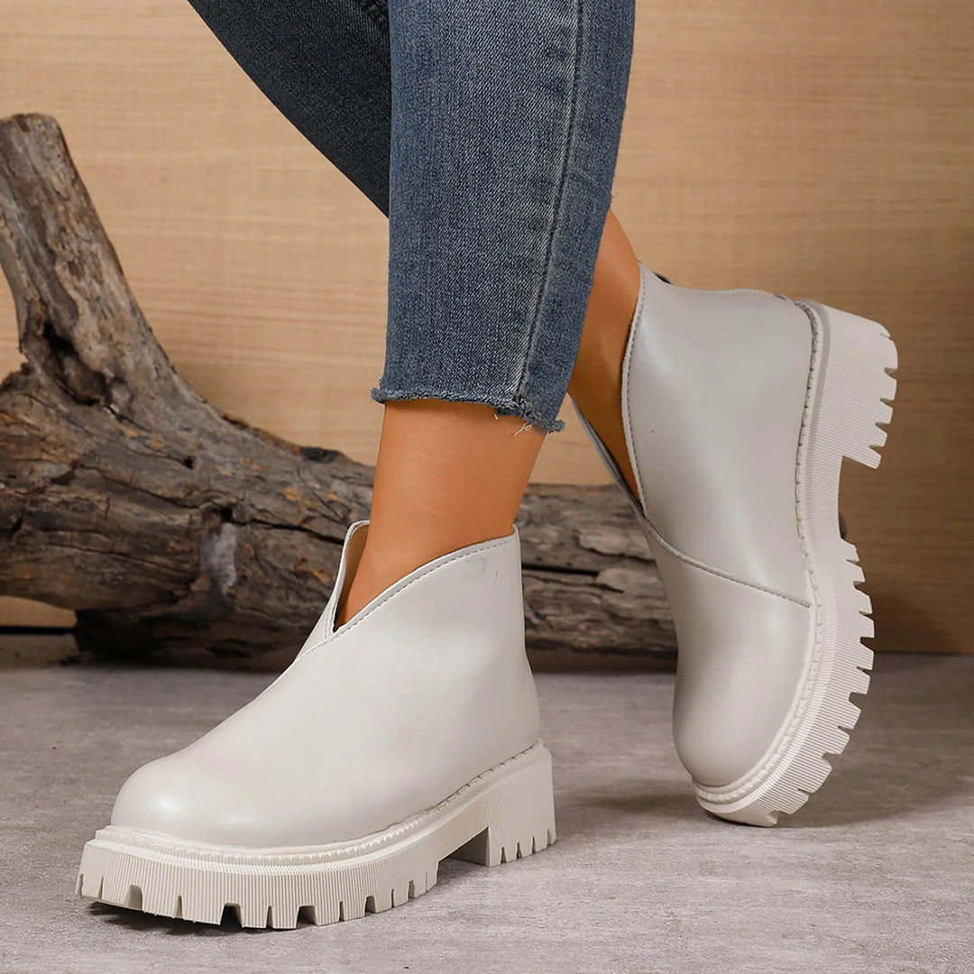 Serenna Plataformas de Couro