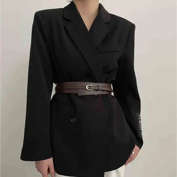 Cinto largo decorativo luxuoso