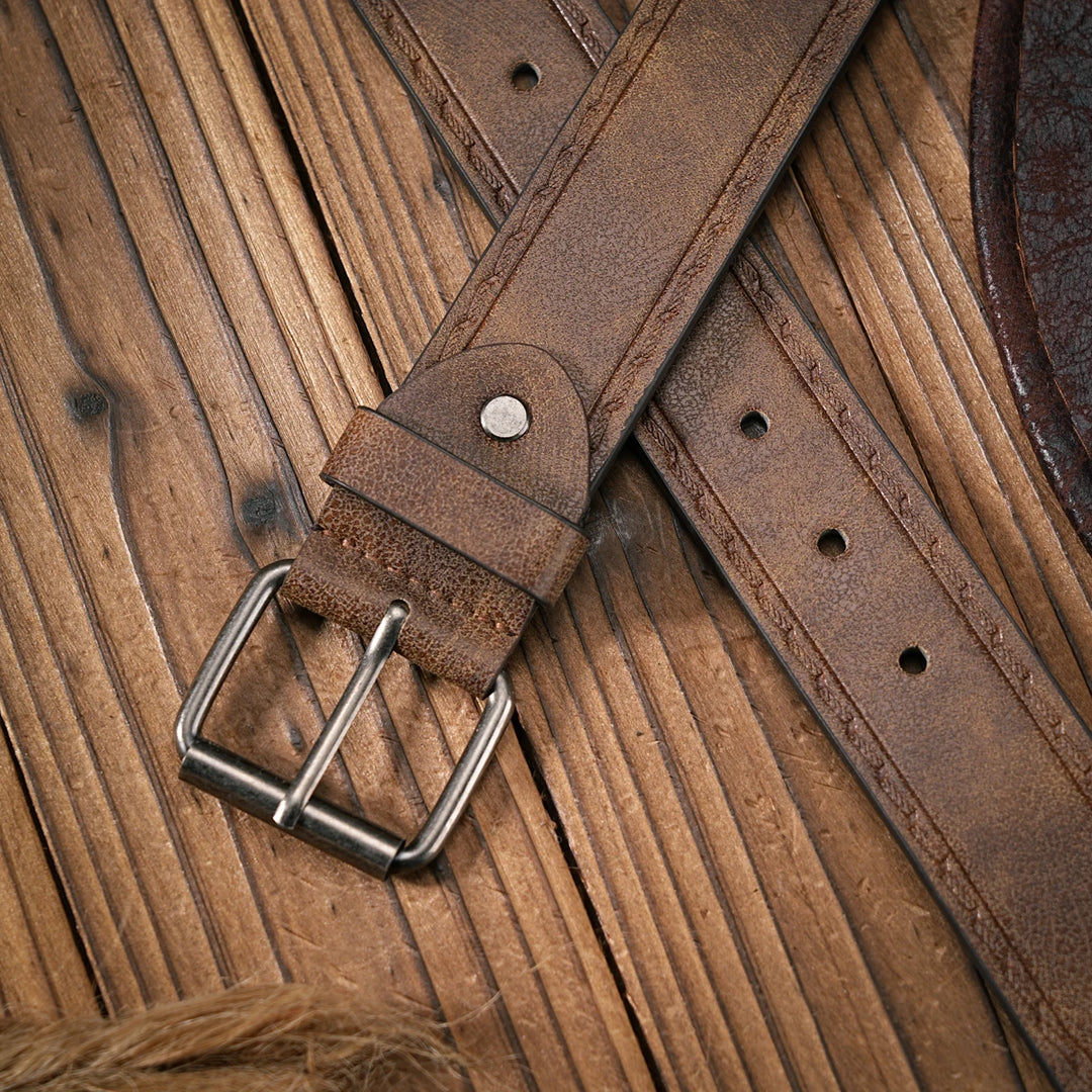 Cinto de couro Western Trophy