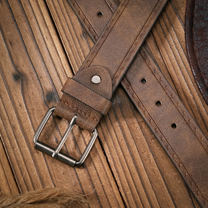 Cinto de couro Western Trophy