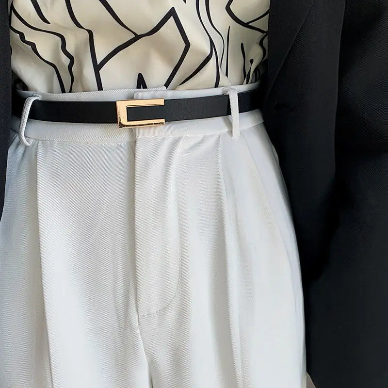 Cinto preto elegante