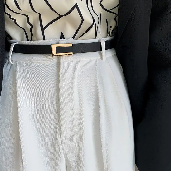 Cinto preto elegante