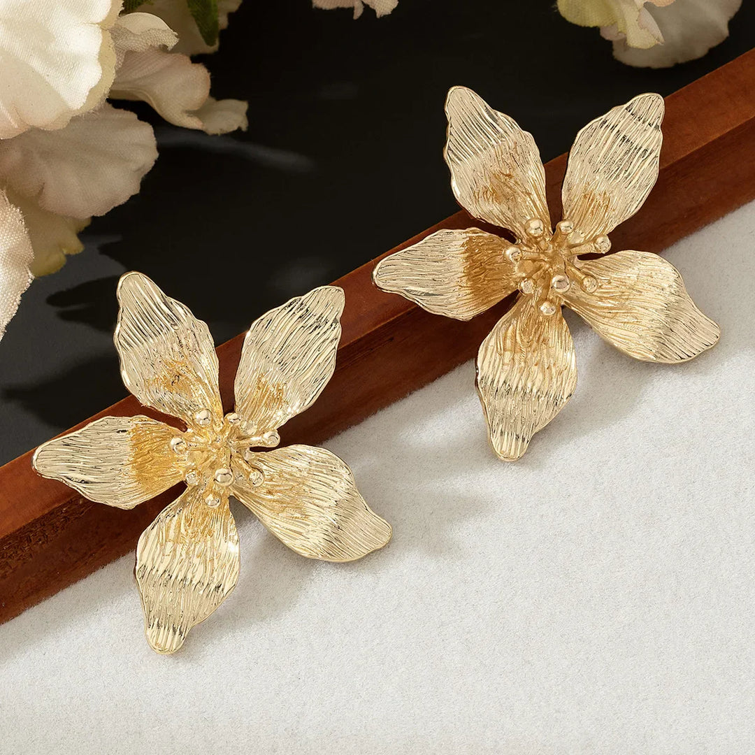 Brinco de Estrela de Flores de Esmalte Bold para o Verão