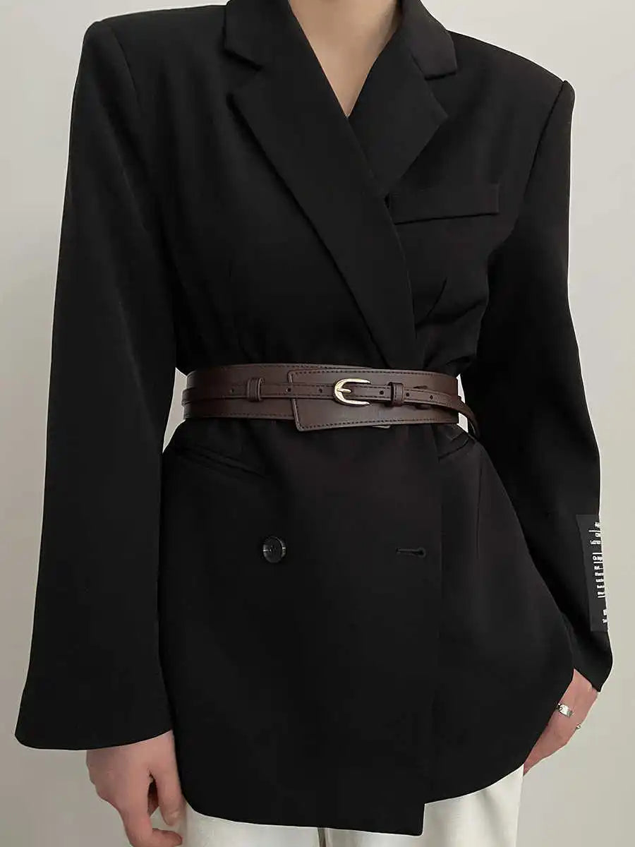 Cinto largo decorativo luxuoso