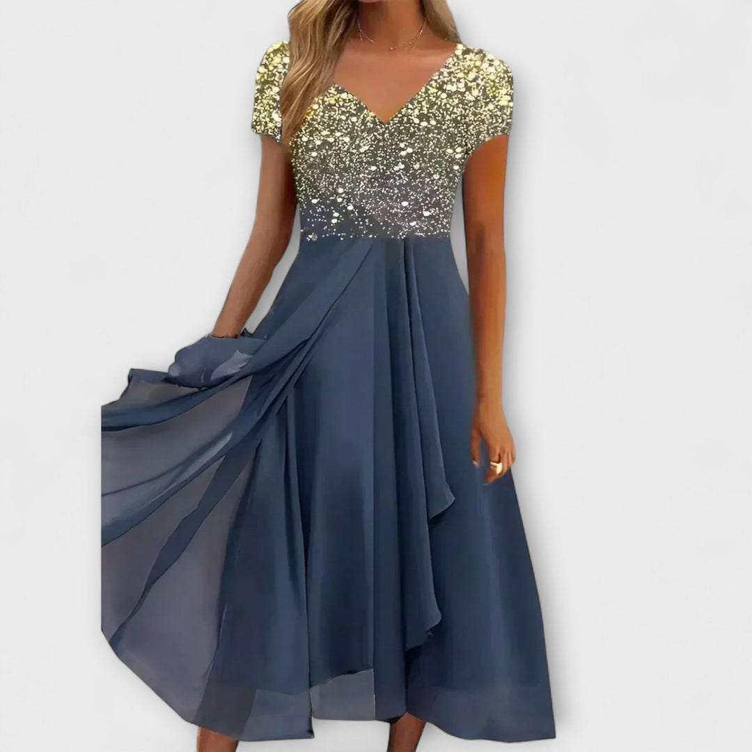 Aura - Vestido de Festa em Chiffon para Mulheres