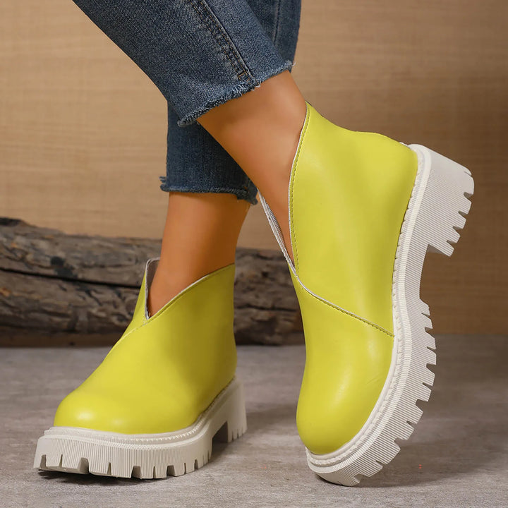 Serenna Plataformas de Couro