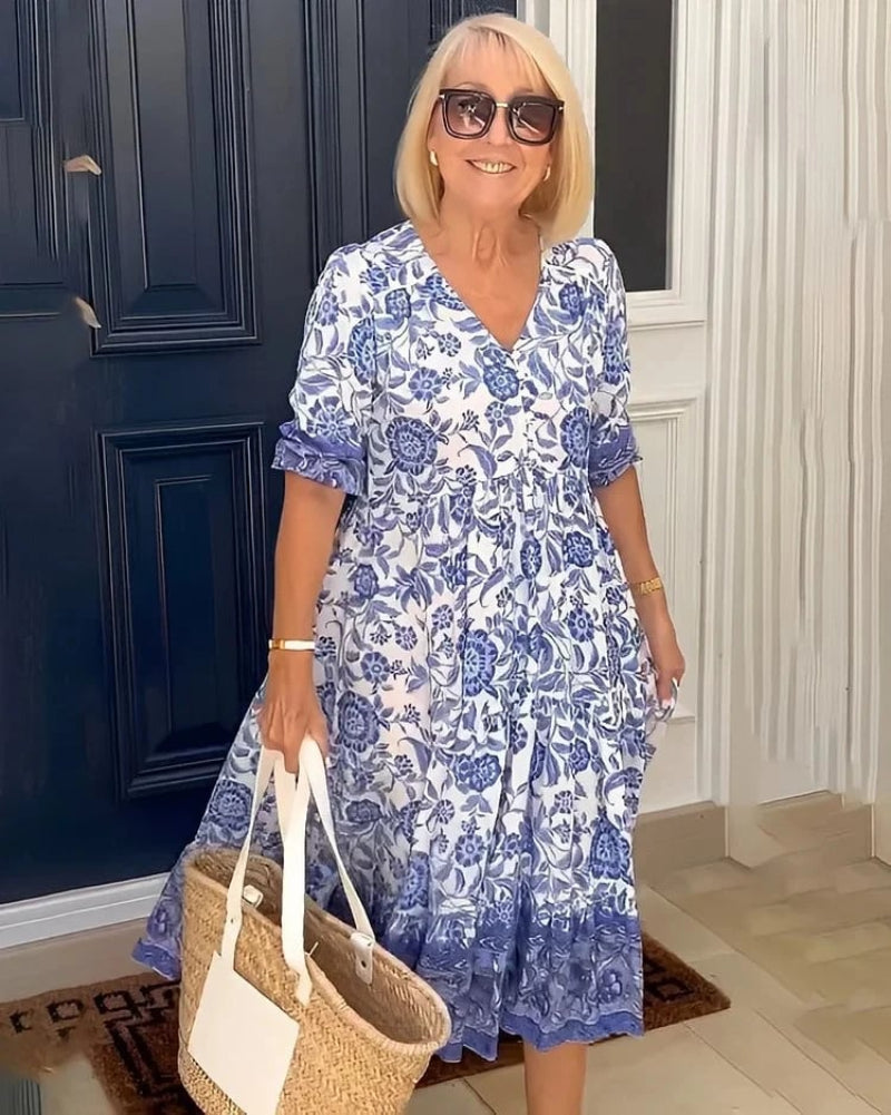 Radiance | Vestido Maxi Boêmio – Sinta-se Linda, Sem Esforço