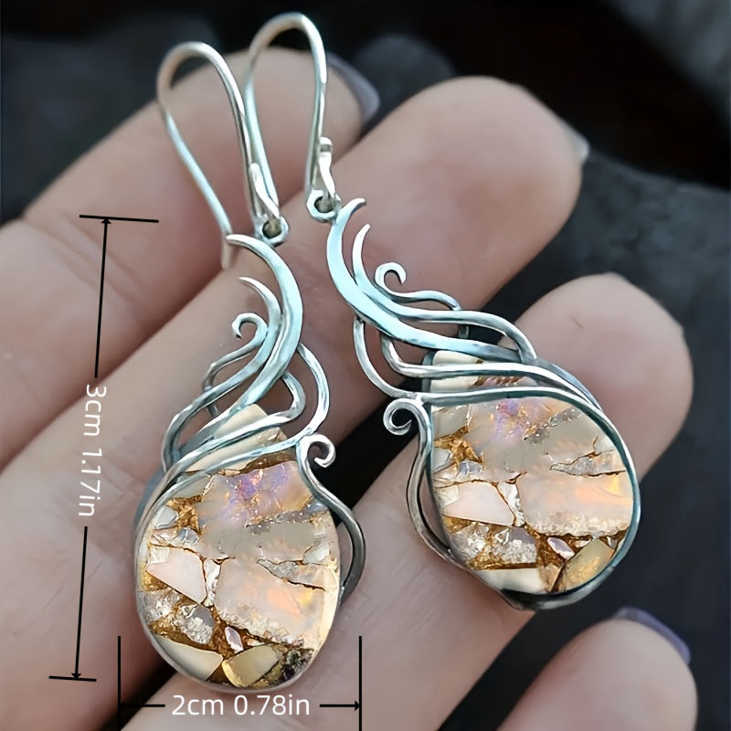 Brincos de Gema Vintage