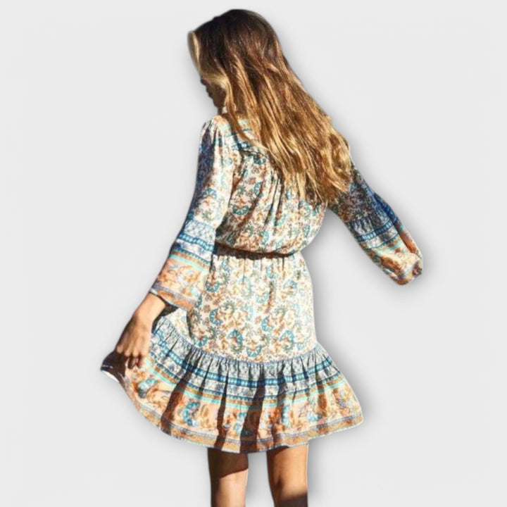 Keitha - Vestido Boho Curto