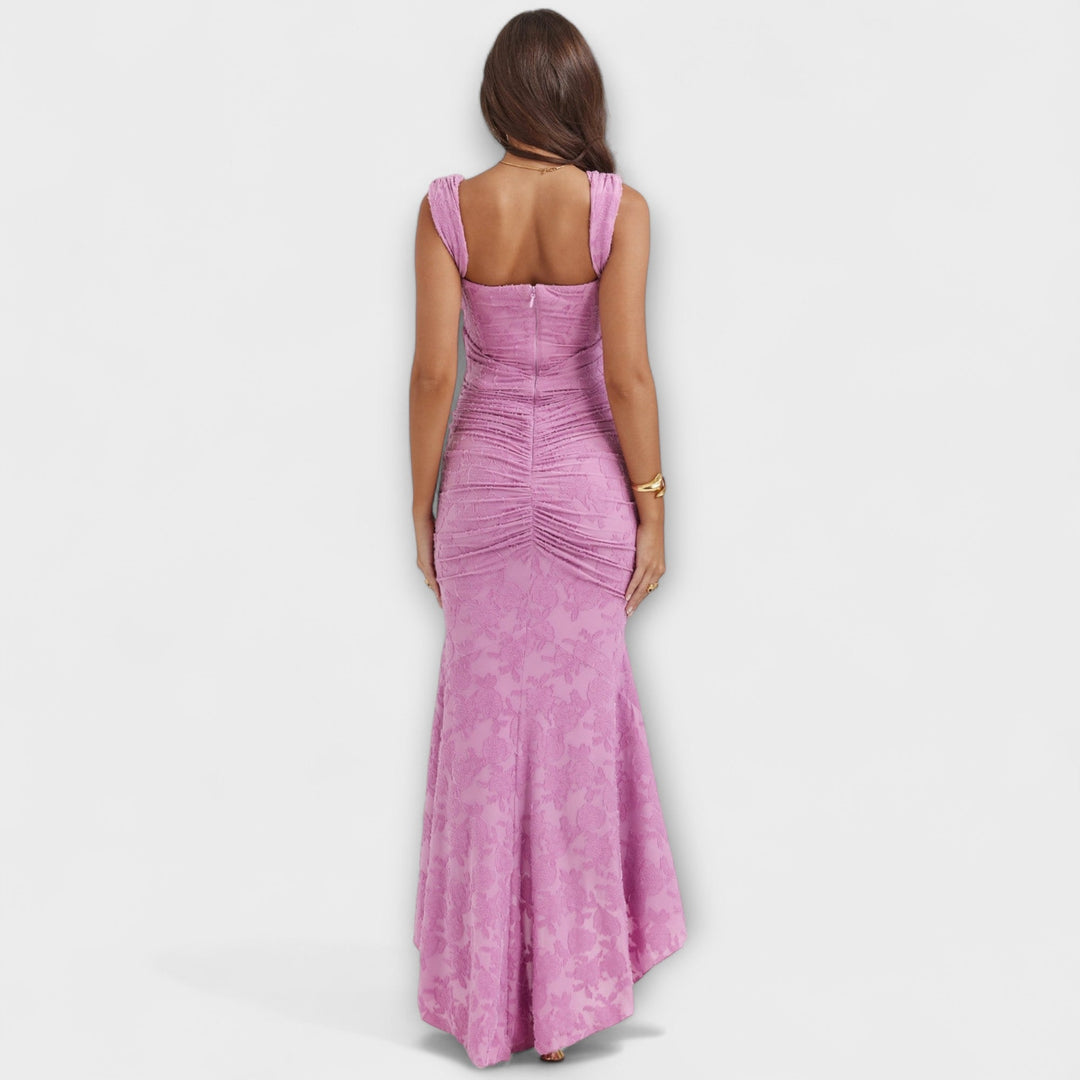 Renske - Vestido Longo com Corset Elegante e Refinado