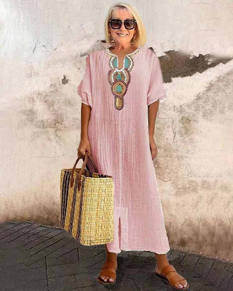 Leilany | Vestido de Beleza Bordado