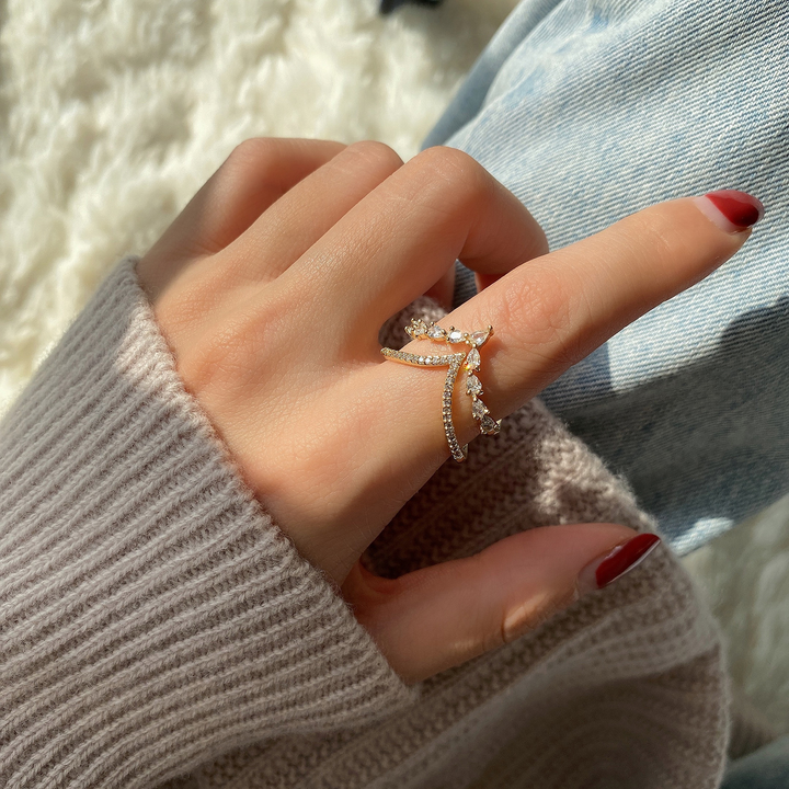 ANEL ELEGANTE LILLY CRYSTAL