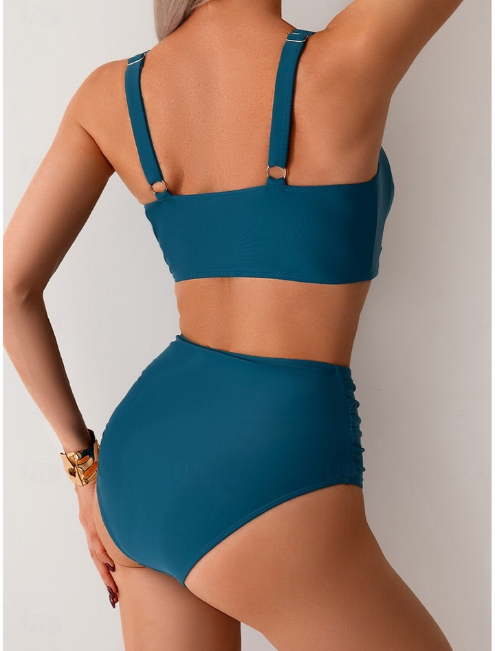 Shirley | Biquíni de Tecido Plissado