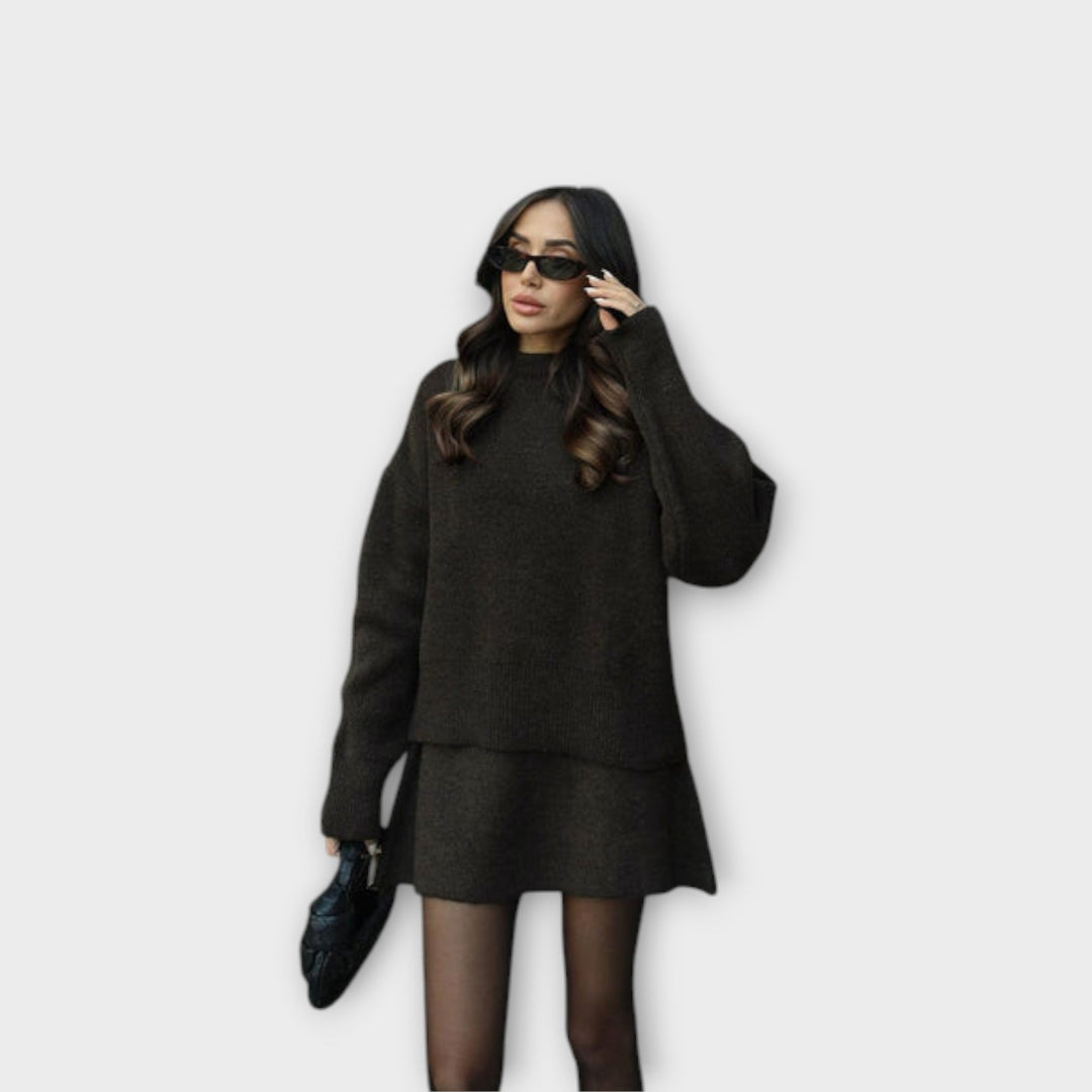 Aurora - Conjunto de Tricô Casual