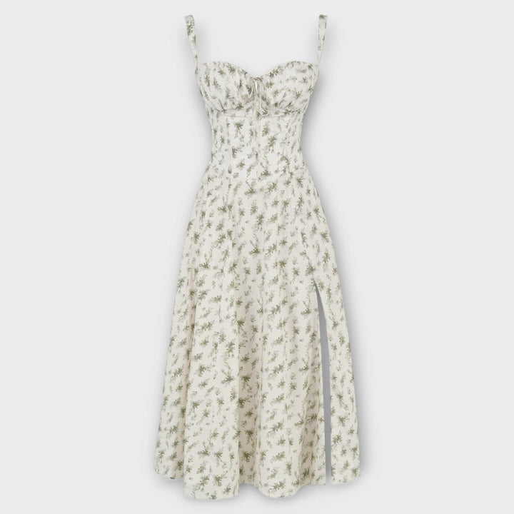 Kiana - Vestido Midi de Corpete