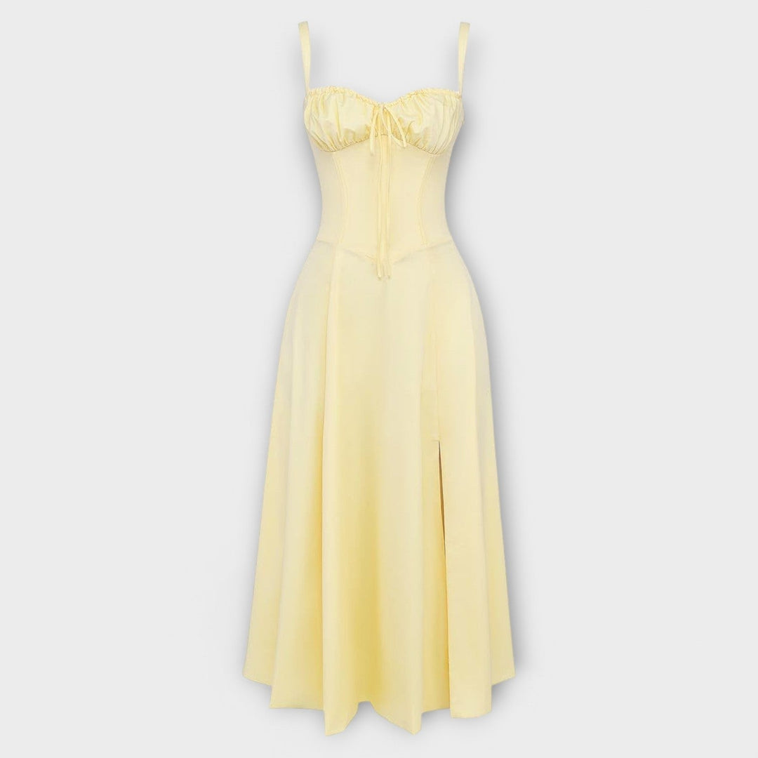 Kiana - Vestido Midi de Corpete