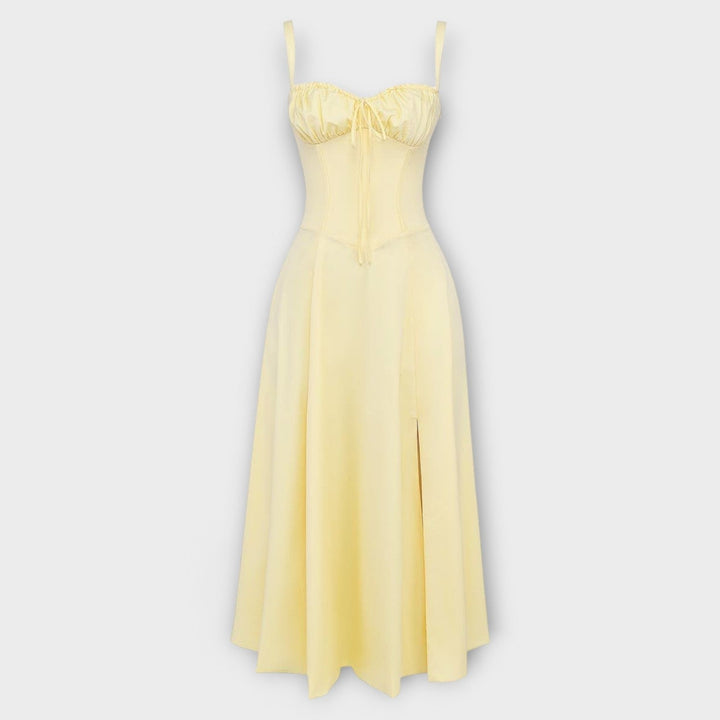 Kiana - Vestido Midi de Corpete