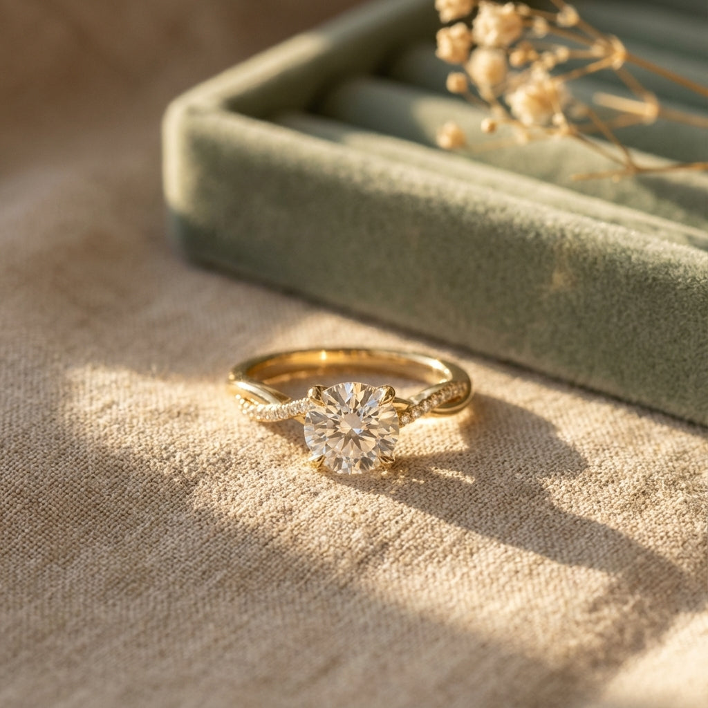 Anel de Ouro Le Jane Atemporal