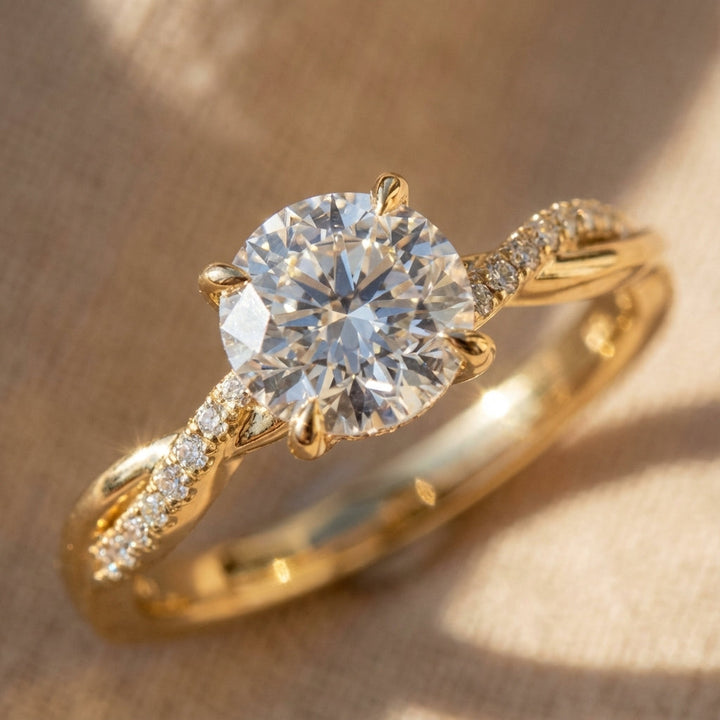 Anel de Ouro Le Jane Atemporal