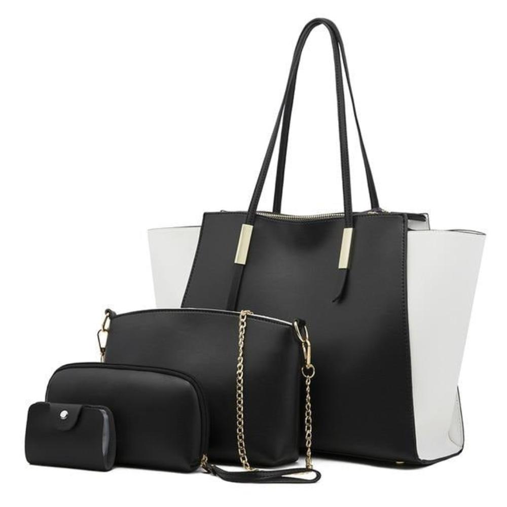 Conjunto de Tote Luxo de 4 Peças da Grace