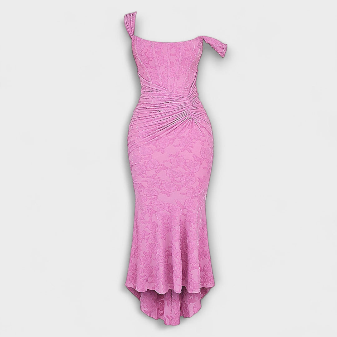 Renske - Vestido Longo com Corset Elegante e Refinado